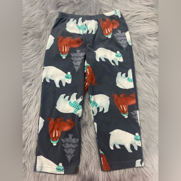 Carter's Fleece pj bottom bundle - Picture 1 of 8